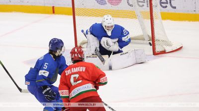 Юніёрская зборная Беларусі разграміла равеснікаў з Казахстана на Кубку ПСК