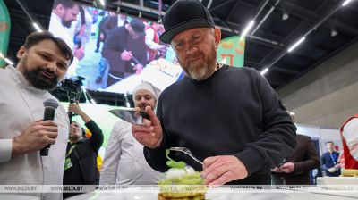 Гастранамічны праект "Беларусь смачная" прадставілі на PRODEXPO-2025