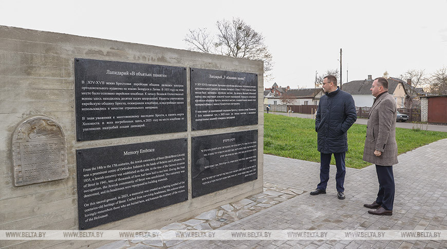 Ход работ па добраўпарадкаванні аб'ектаў праінспектавалі ў Брэсце