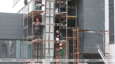 Высокія тэмпы без урону якасці. Як ідзе будаўніцтва новай бальніцы ў Гродне  