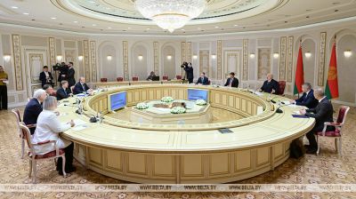 Лукашэнка сустрэўся з губернатарам Растоўскай вобласці Расіі