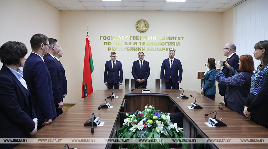 Новага кіраўніка прадставілі калектыву ДКНТ