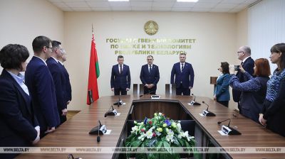 Новага кіраўніка прадставілі калектыву ДКНТ