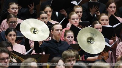 Беларуска-расійскі маладзёжны аркестр пад кіраўніцтвам Юрыя Башмета з поспехам выступіў у Мінску