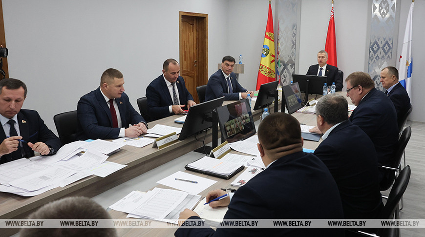 Крутой зрабіў рабочую паездку ў Магілёўскую вобласць