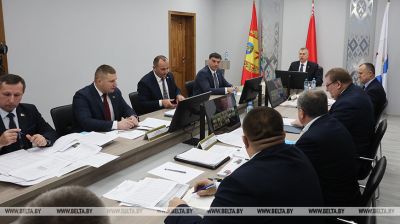 Крутой зрабіў рабочую паездку ў Магілёўскую вобласць