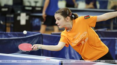 Спаборніцтвы па настольным тэнісе праходзяць у Магілёве