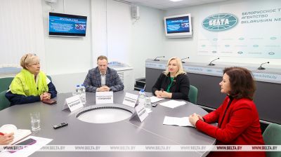 Напрамкі ваенна-патрыятычнага выхавання дзяцей і моладзі абмеркавалі ў прэс-цэнтры БЕЛТА