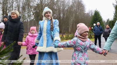 Вяртанне Снягурачкі вялікім святам адзначылі ў Белавежскай пушчы