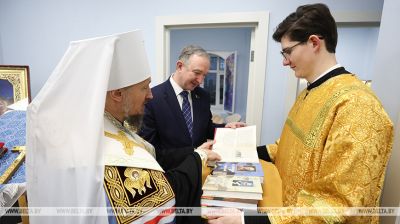 Духоўна-асветніцкі цэнтр адкрылі ў БНТУ ў гонар 105-годдзя ВНУ