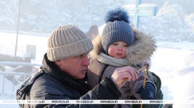  Праваслаўныя вернікі прынялі ўдзел у абрадзе асвячэння вады на Вадохрышча ў Магілёўскай вобласці 