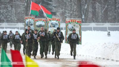 Раптоўная праверка УС прадаўжаецца. Байцы здаюць экзамен на вынослівасць