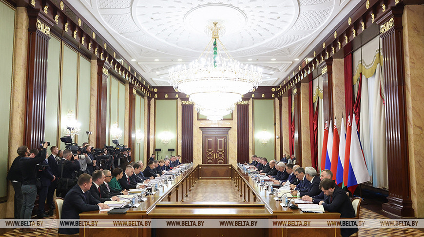 Пасяджэнне Савета Міністраў Саюзнай дзяржавы ў Маскве