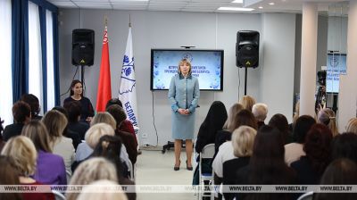 Асаблівыя праекты ў Год беларускай жанчыны. Што абмяркоўвалі ў БСЖ на сустрэчы з актывам гомельскай арганізацыі