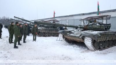 Экіпіроўка і тэхніка. Раптоўная праверка боегатоўнасці прадаўжаецца ў 11-й асобнай мехбрыгадзе ў Слоніме