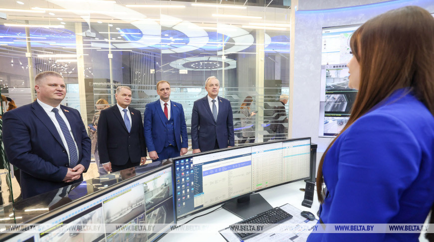 Сергяенка азнаёміўся з работай УП "Віцебскаблгаз"