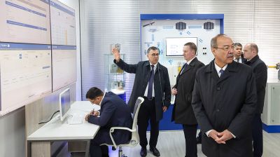 Прэм'ер-міністр Беларусі наведаў вытворчы комплекс TEXNOPARK ва Узбекістане