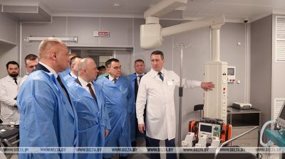 Новы аперацыйны блок адкрылі ў Брэсцкай гарадской бальніцы нумар 1