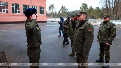 Праверку УС па даручэнні Прэзідэнта праходзіць 8-я брыгада РХБА
