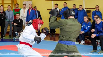 У Магілёве праходзіць чэмпіянат МУС па рукапашным баі