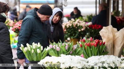Атмасфера на вуліцах беларускіх гарадоў напярэдадні 8 Сакавіка