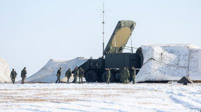 Падраздзяленне 15-й зенітнай ракетнай брыгады заступіла на баявое дзяжурства ў час праверкі гатоўнасці
