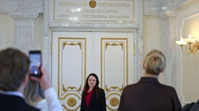 Для работнікаў прадпрыемстваў і сацыяльнай сферы Жыткавіцкага раёна правялі экскурсію ў Палацы Незалежнасці