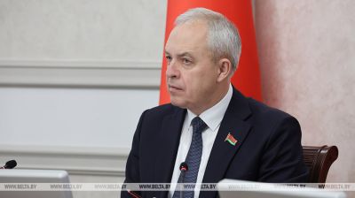 Сергяенка заклікаў дэпутатаў задзейнічаць увесь патэнцыял для рэалізацыі міждзяржаўных дамоўленасцей