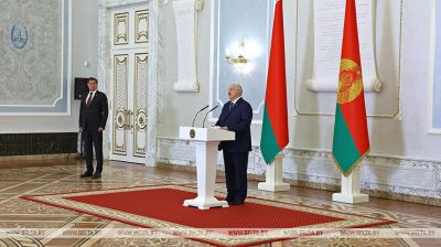 Лукашэнка прыняў даверчыя граматы паслоў 10 дзяржаў