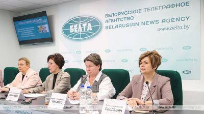 Прэс-канферэнцыя аб развіцці дашкольнай адукацыі прайшла ў БЕЛТА  