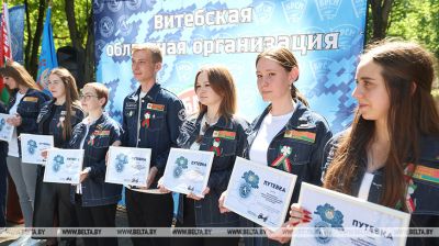 Студатрады Віцебскай вобласці адкрылі трэці працоўны семестр