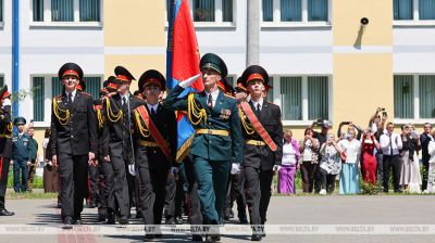 XIX выпуск навучэнцаў ліцэя пры Універсітэце грамадзянскай абароны МНС атрымаў атэстаты