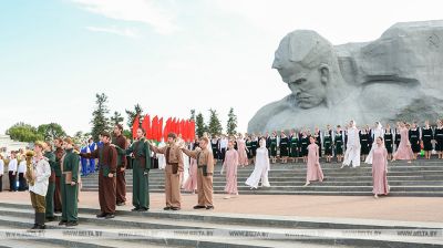 У Брэсцкай крэпасці адбылася цырымонія старту праекта "Поезд Памяці"