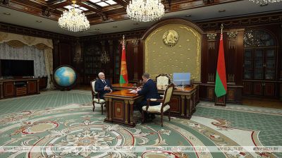 Лукашэнка прыняў з дакладам прэм'ер-міністра