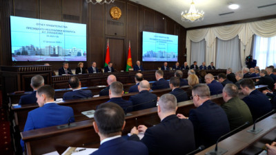 Лукашэнка: час амаль ваенны, эканоміка стала рэальным полем бою