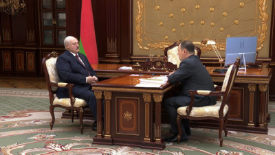 Лукашэнка прыняў з дакладам прэм'ер-міністра