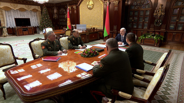 Лукашэнка зацвердзіў рашэнні на ахову дзяржграніцы ў 2026 годзе