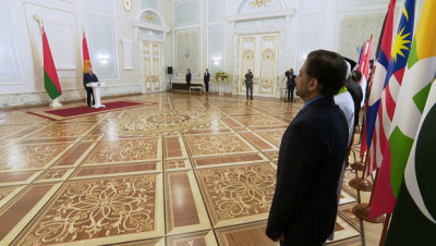 Лукашэнка прыняў даверчыя граматы паслоў дзевяці краін 